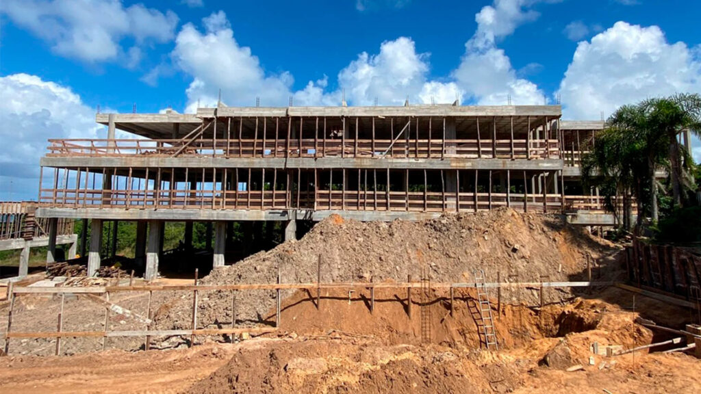 Prédio em construção
